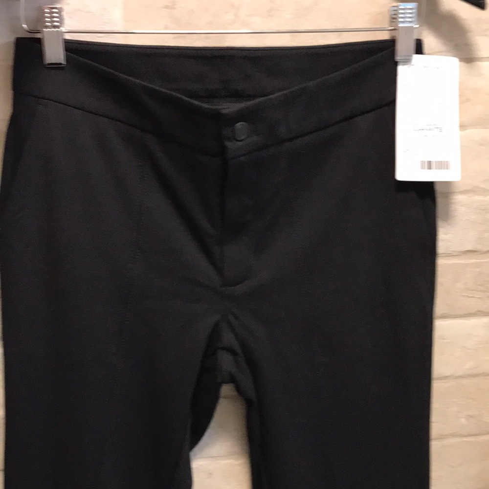 Athleta Ponte Skinny Pant black size 4 Tall NWT